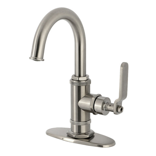 Whitaker Single-Hole Bathroom Faucet in Brushed Nickel