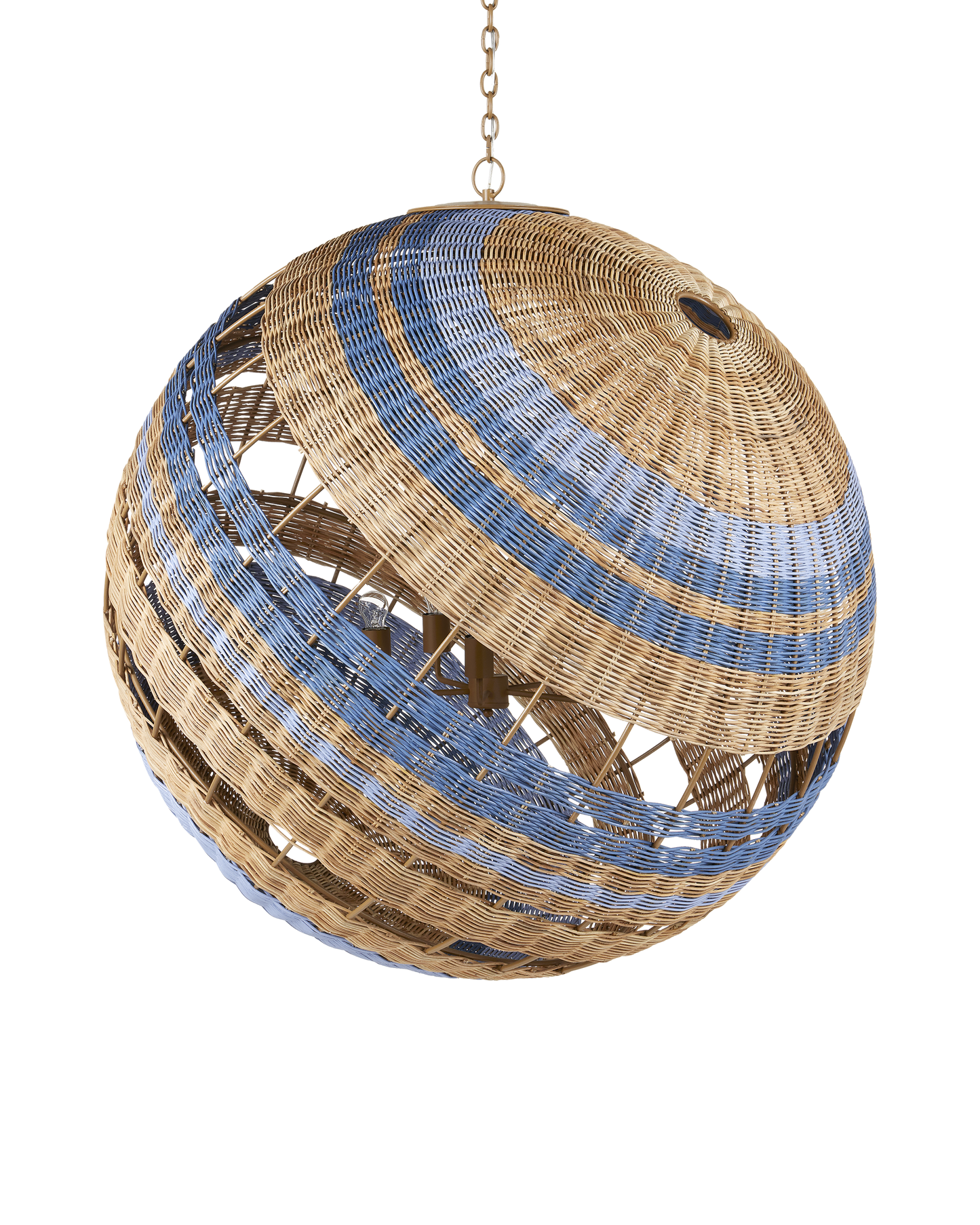 Senjyo Tilted Orb Chandelier