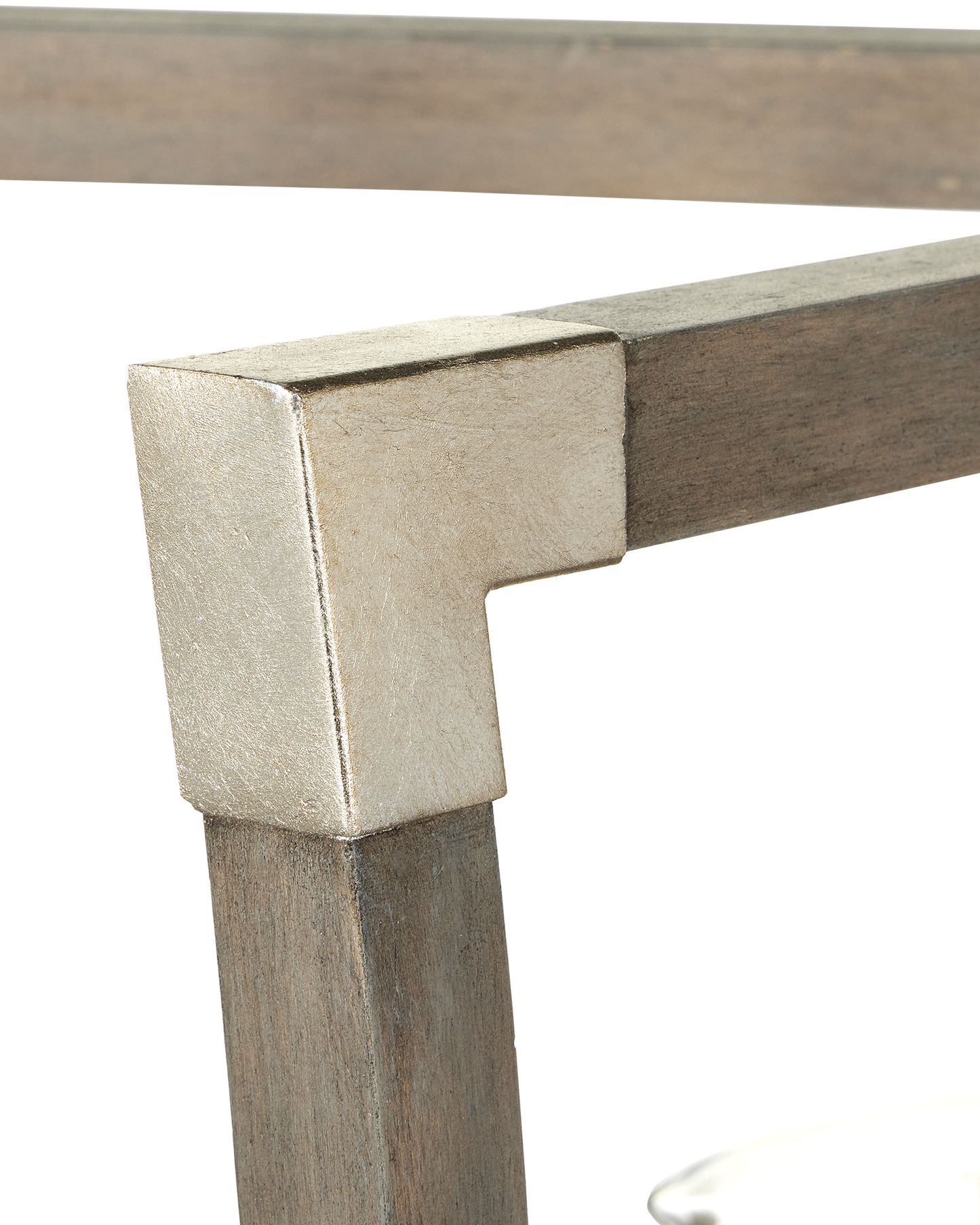 Bastian Small Gray Semi-Flush Mount