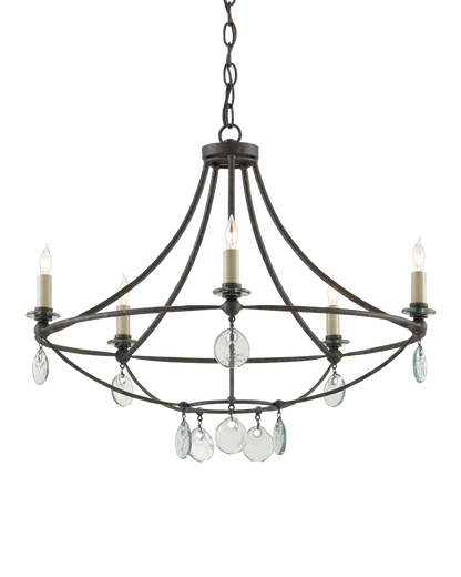 Novella Small Black Chandelier