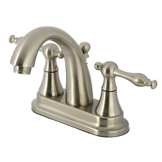 Normandy 4 Inch Centerset Bathroom Faucet in Brushed Nickel