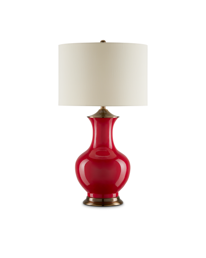 Lilou Red Table Lamp