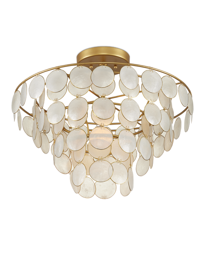 Bon Vivant Small Semi-Flush Mount