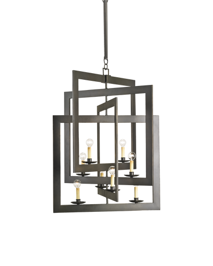 Middleton Large Bronze Chandelier