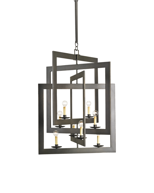 Middleton Large Bronze Chandelier