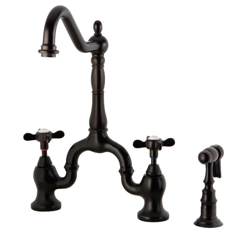 Essex Bridge Kitchen Faucet in Oil Rubbed Bronze