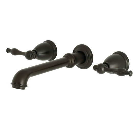 Naples Wall-Mount Bathroom Faucet in Oil Rubbed Bronze
