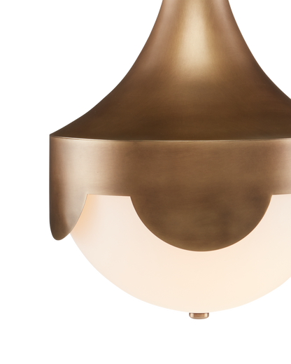 Pasha Brass Pendant