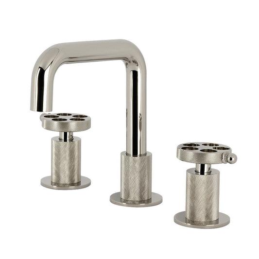 Wendell Widespread Bathroom Faucet in Polished Nickel