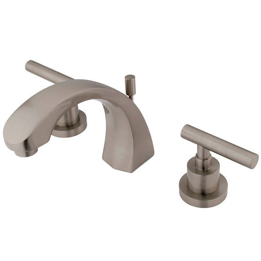 Manhattan Widespread Bathroom Faucet in Brushed Nickel