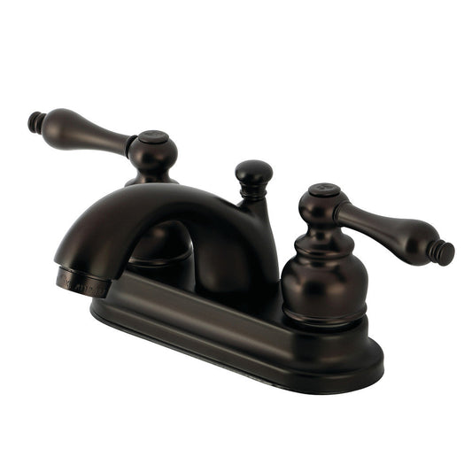 Vintage 4 Inch Centerset Bathroom Faucet in Oil Rubbed Bronze