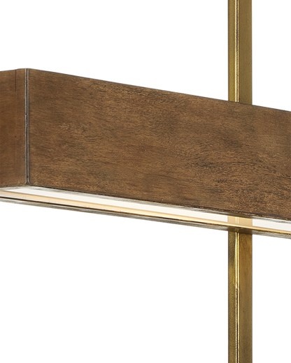 Tonbridge Chestnut Linear Chandelier