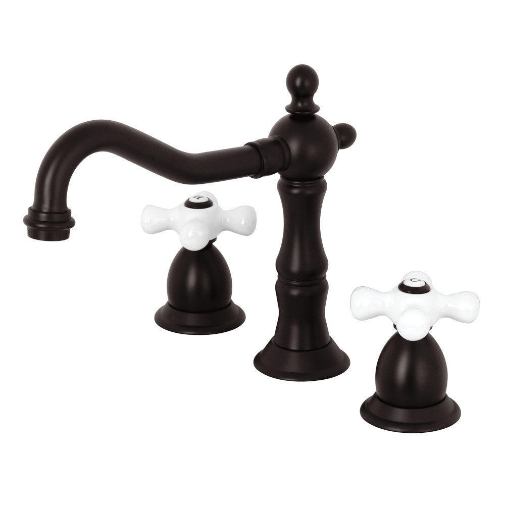 Heritage Widespread Bathroom Faucet in Oil Rubbed Bronze