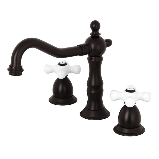 Heritage Widespread Bathroom Faucet in Oil Rubbed Bronze
