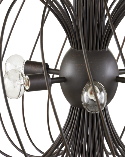 Akio Bronze Chandelier