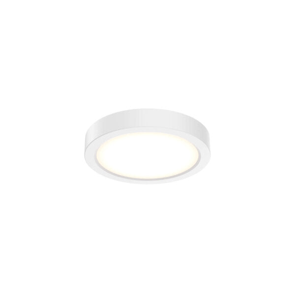 Round Flush Mount, universal 120V-347V, 0-10V dimming