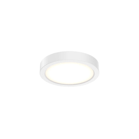 Round Flush Mount, universal 120V-347V, 0-10V dimming