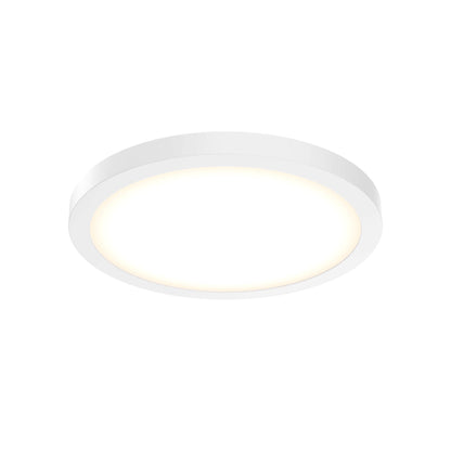 Round Flush Mount, universal 120V-347V, 0-10V dimming