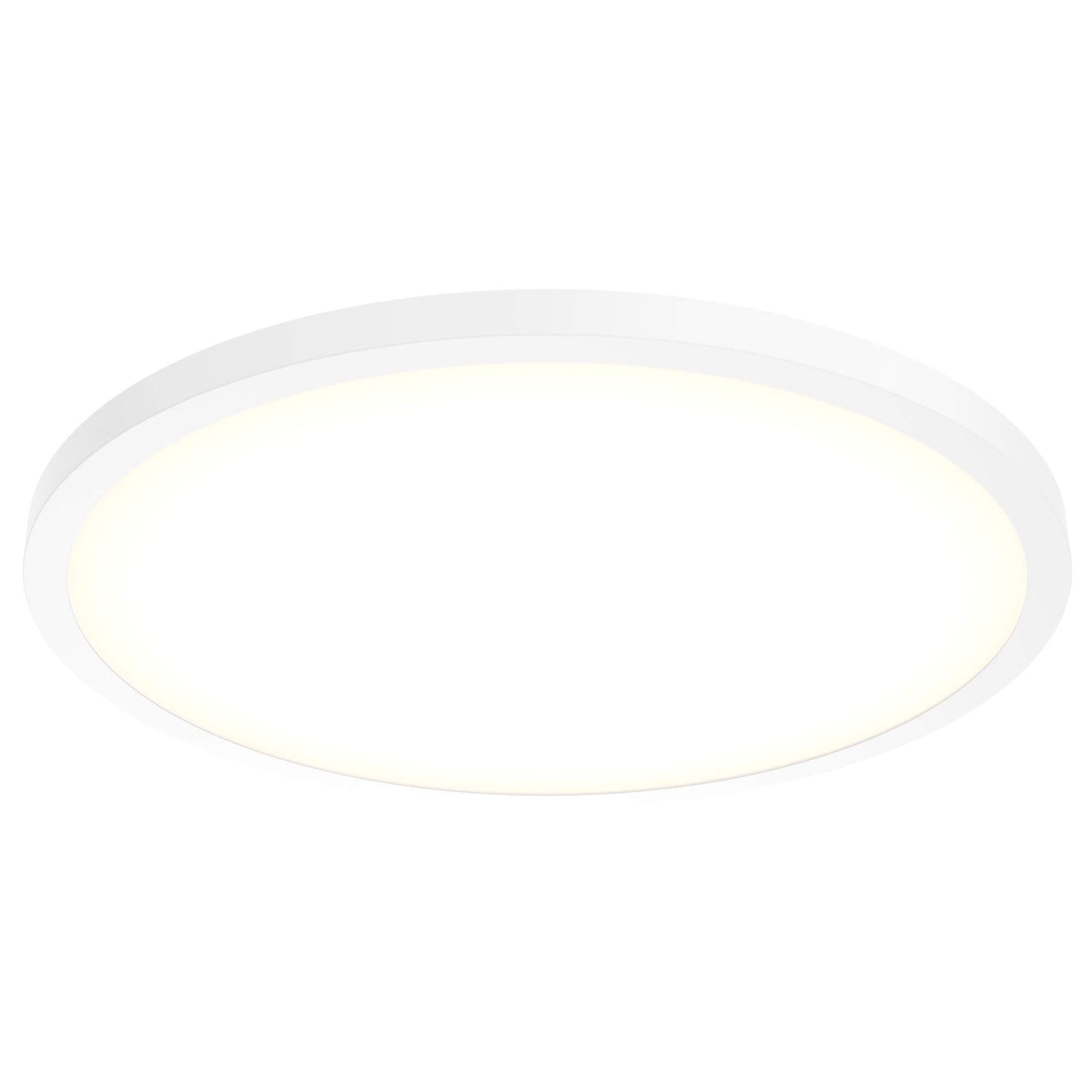 Round Flush Mount, universal 120V-347V, 0-10V dimming