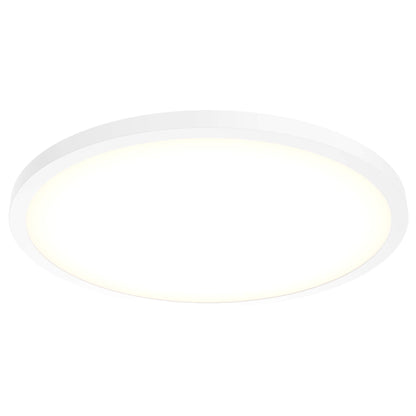 Round Flush Mount, universal 120V-347V, 0-10V dimming