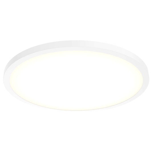 Round Flush Mount, universal 120V-347V, 0-10V dimming