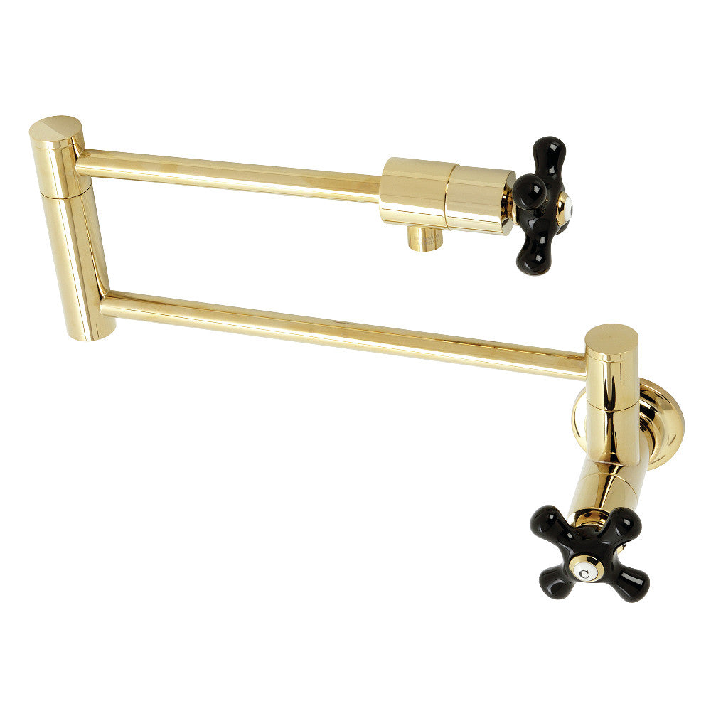 Duchess Pot Filler Faucet in Polished Brass
