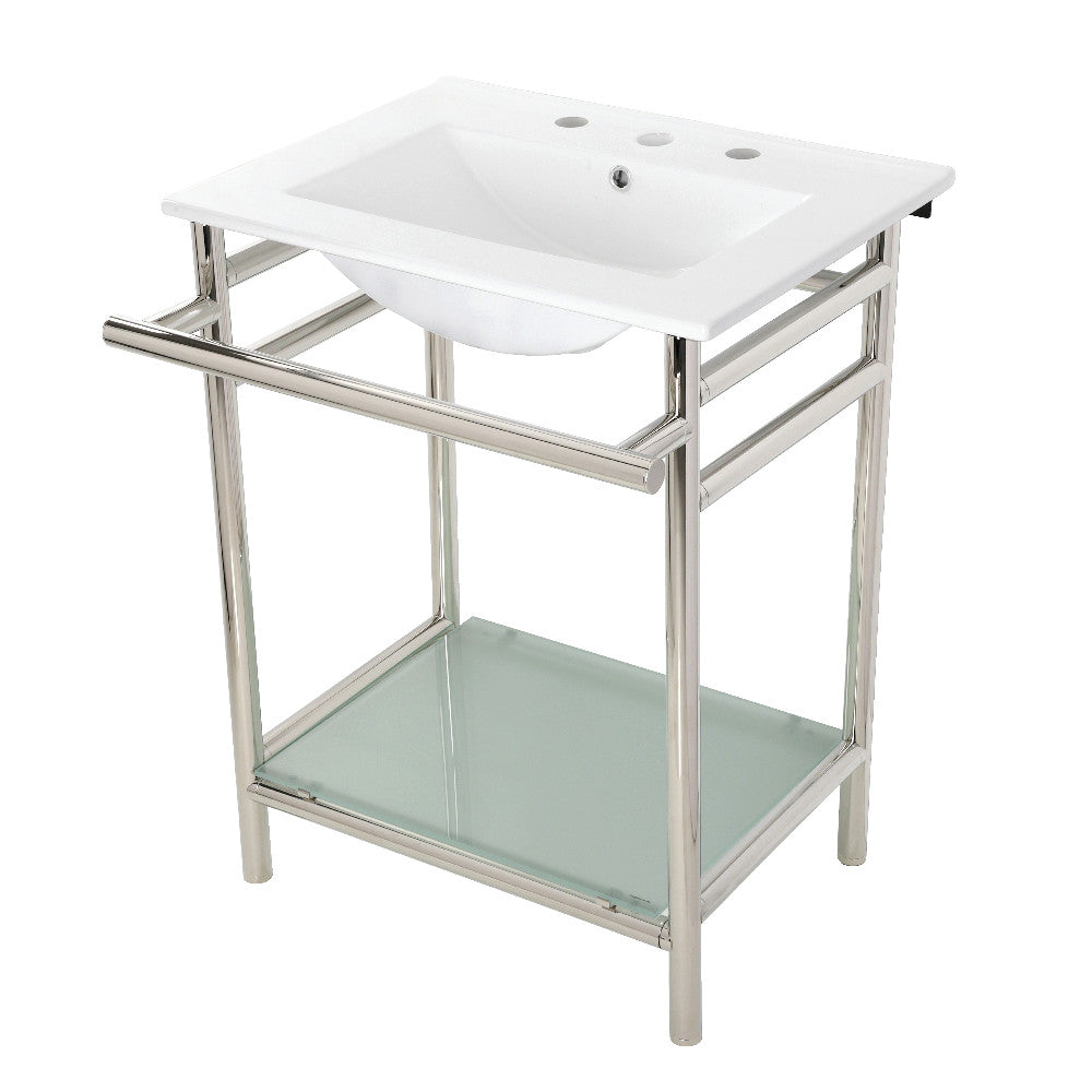 Sheridan 24 Inch Console Sink in White