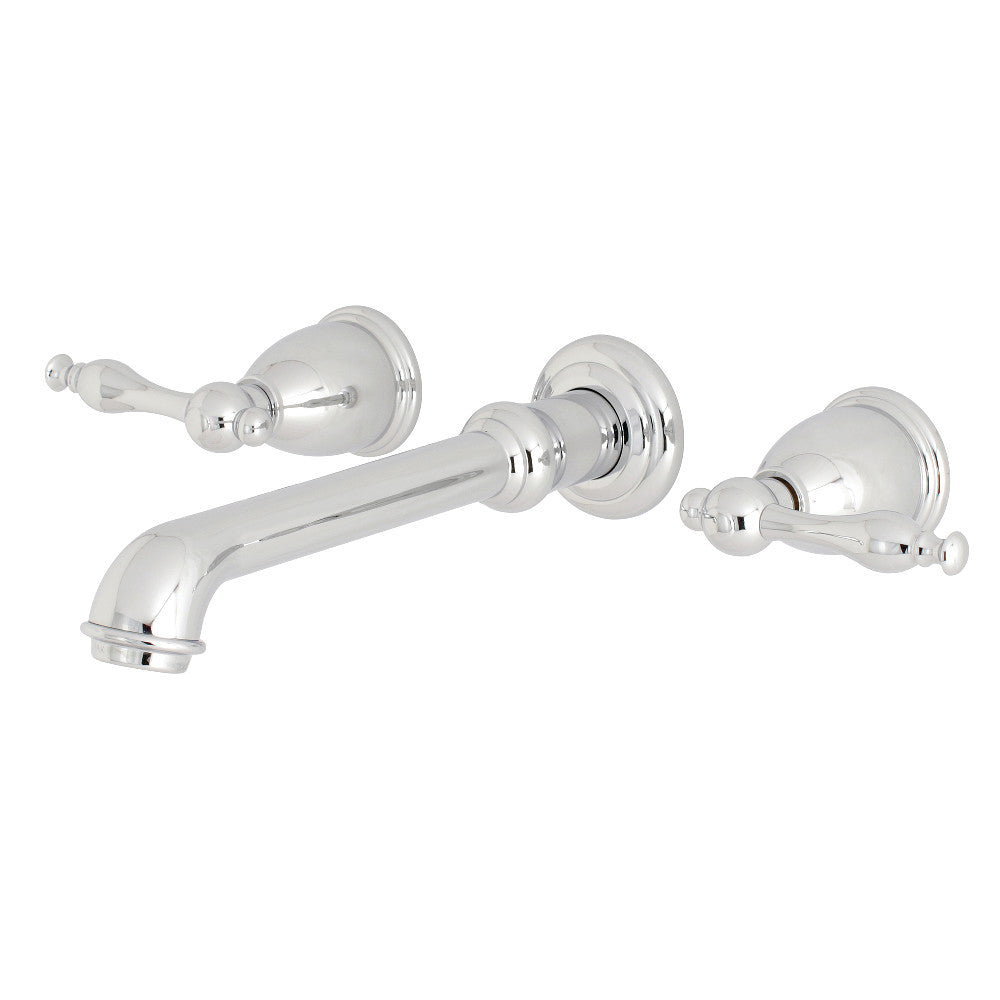 Naples Wall-Mount Bathroom Faucet in Polished Chrome