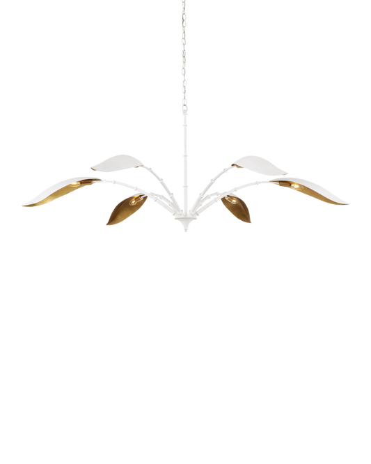 Yuriko White Chandelier