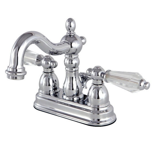 Wilshire 4 Inch Centerset Bathroom Faucet in Polished Chrome