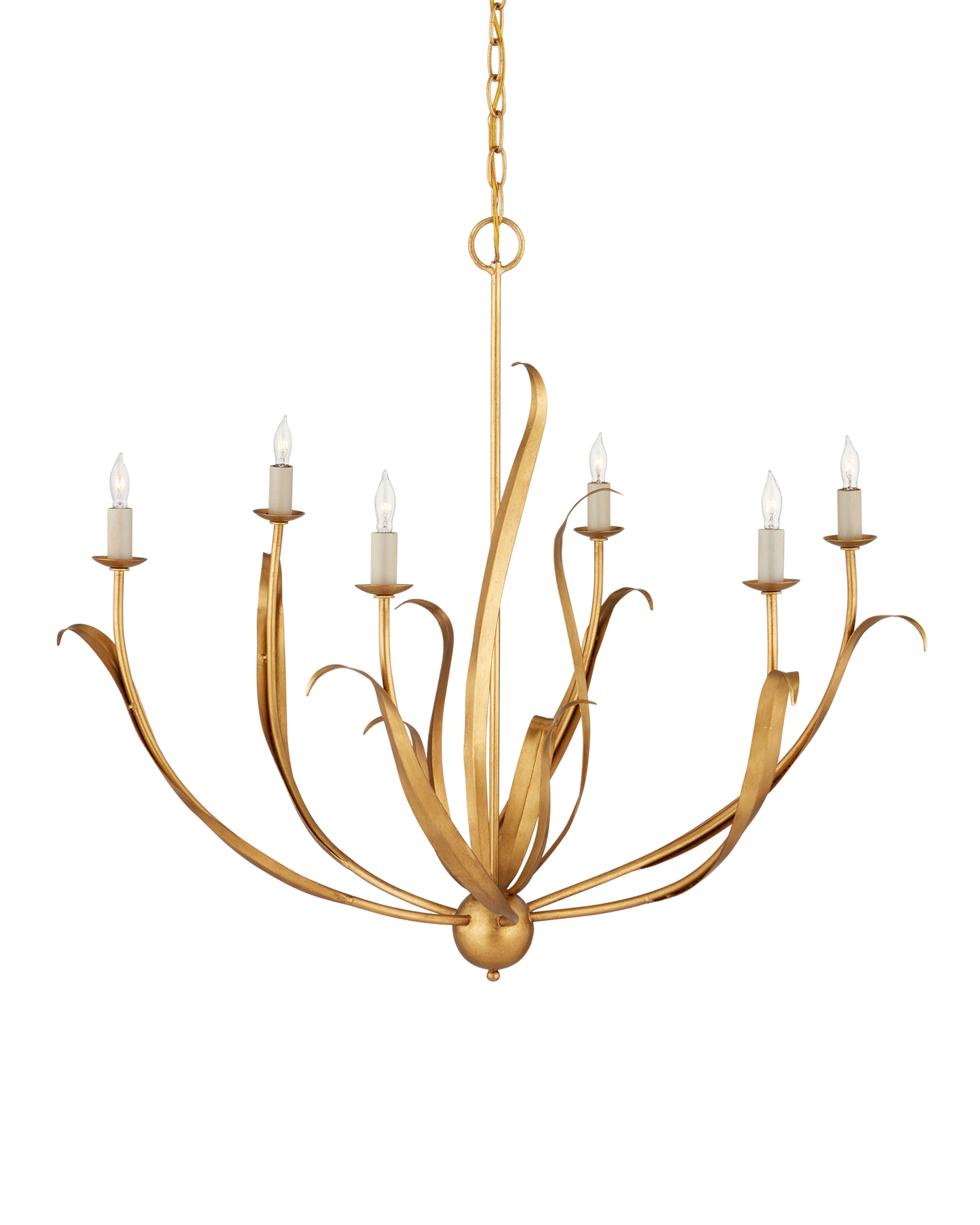 Menefee Gold Chandelier