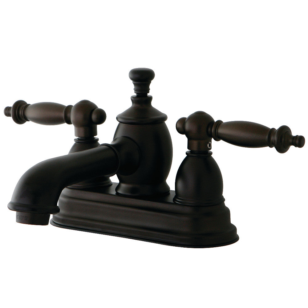 Templeton 4 Inch Centerset Bathroom Faucet in Oil Rubbed Bronze