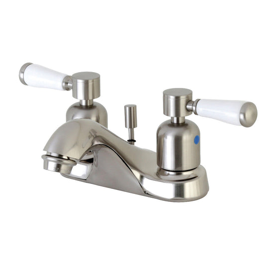 Paris 4 Inch Centerset Bathroom Faucet in Brushed Nickel