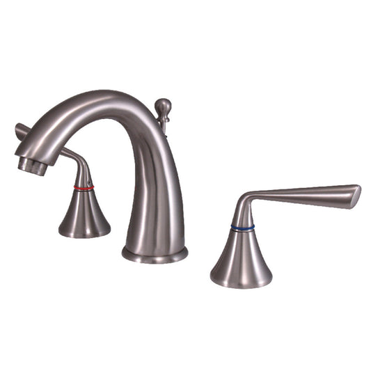 Silver Sage Widespread Bathroom Faucet in Brushed Nickel