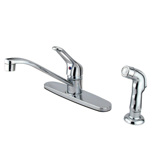 Wyndham Centerset Kitchen Faucet in Polished Chrome
