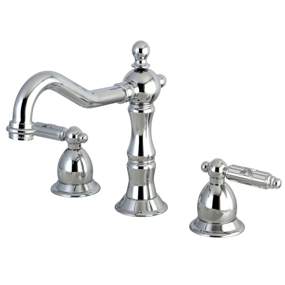 Heritage Widespread Bathroom Faucet in Polished Chrome