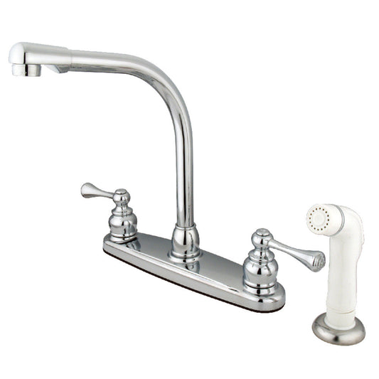 Centerset Kitchen Faucet in Polished Chrome