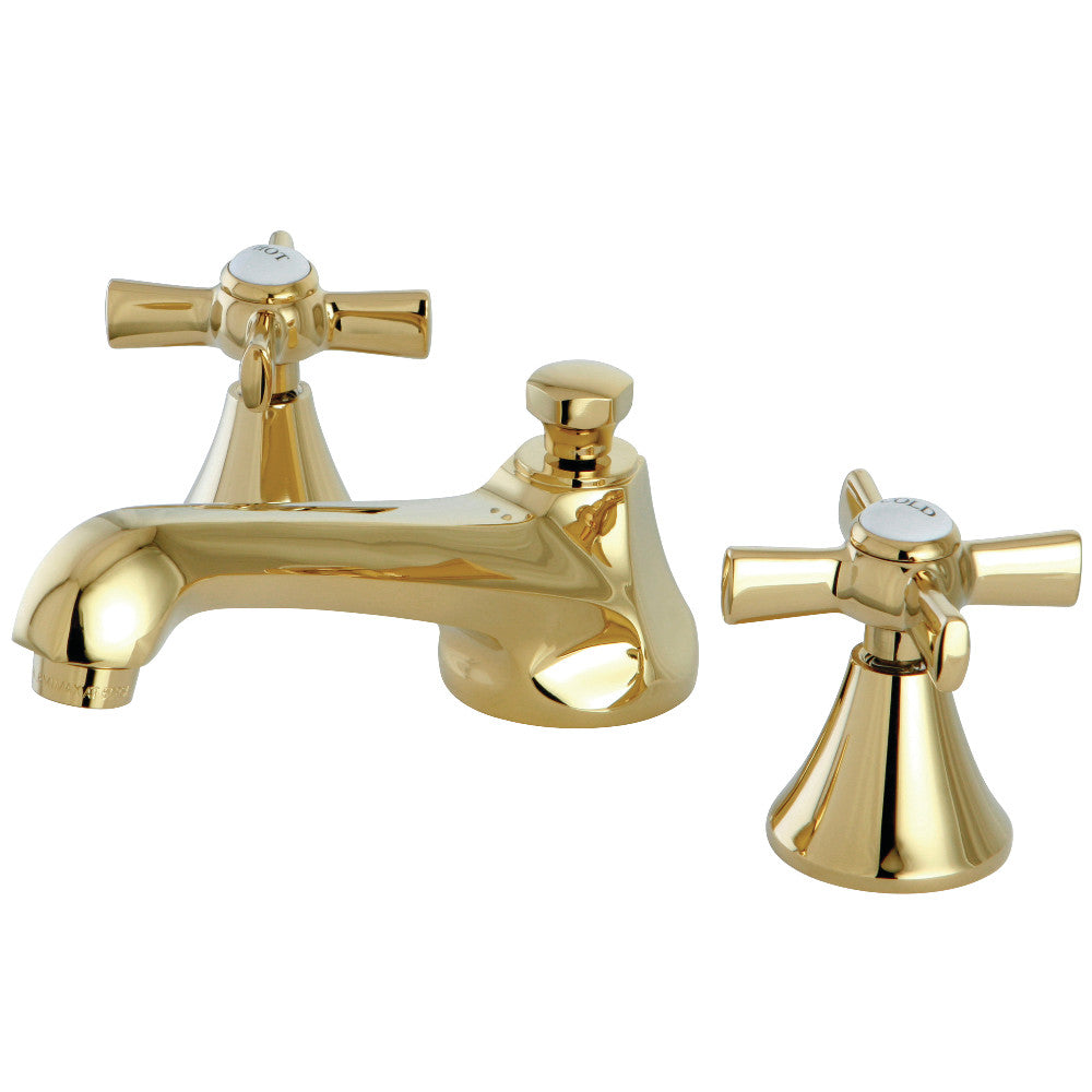 Millennium Widespread Bathroom Faucet in Polished Brass