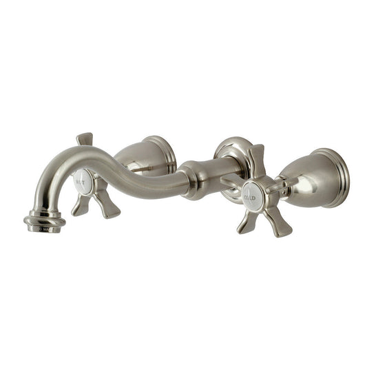 Hamilton Wall-Mount Bathroom Faucet in Brushed Nickel