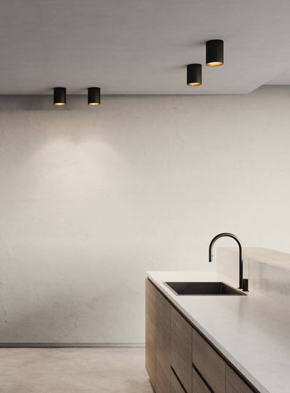 6in cylinder flushmount universal 120V-347V, 0-10V dimming