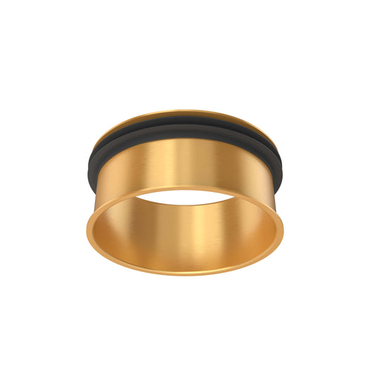 6in cylinder flushmount - Trim Gold