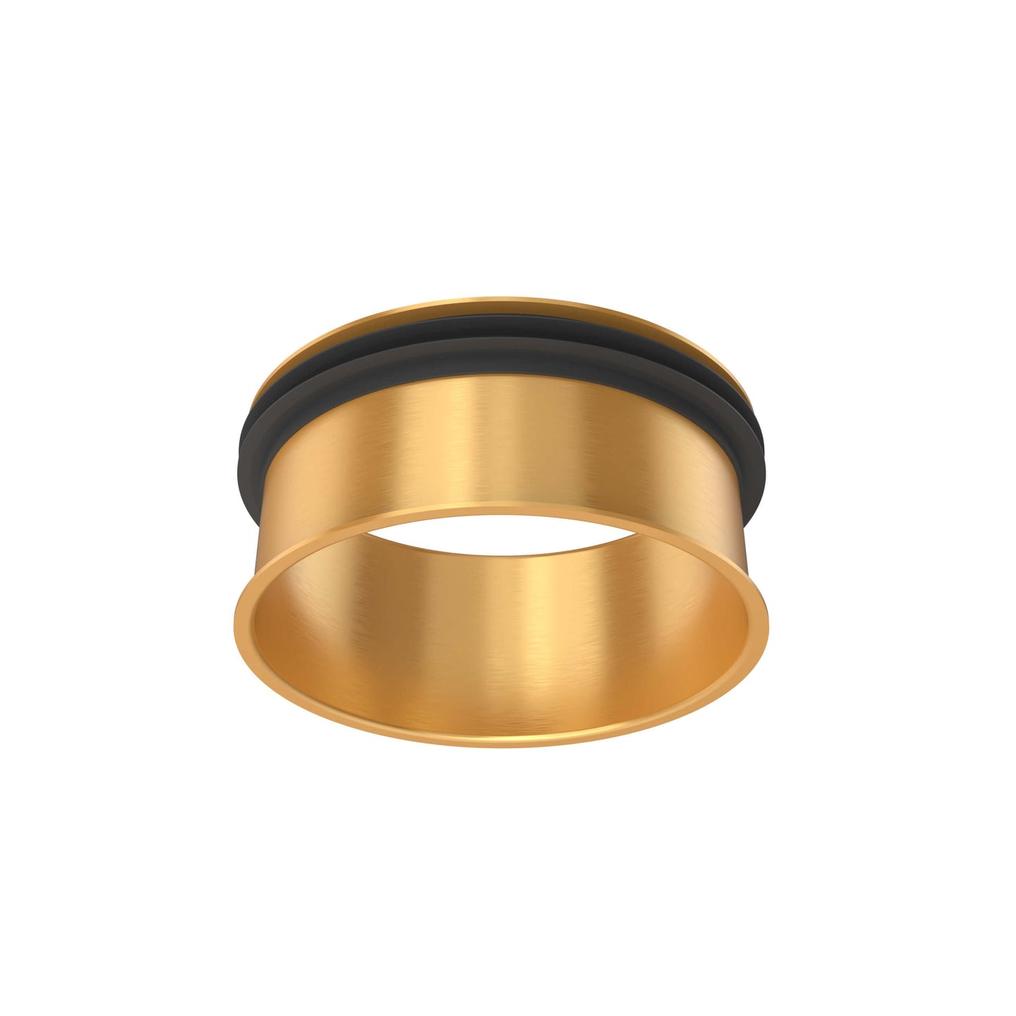 5in cylinder flushmount - Trim Gold