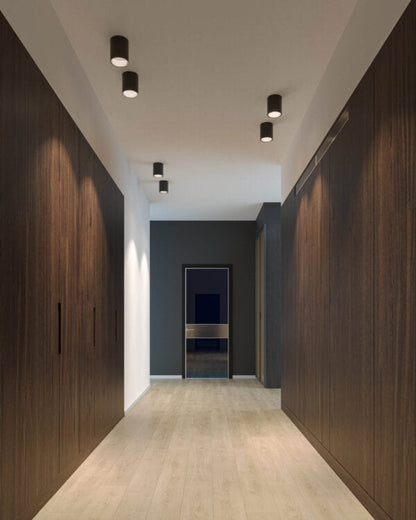 5in cylinder flushmount