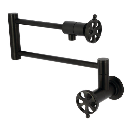 Belknap Pot Filler Faucet in Matte Black