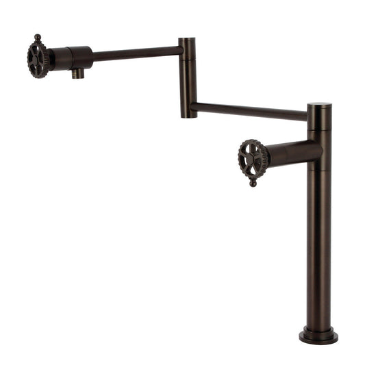 Fuller Pot Filler Faucet in Oil Rubbed Bronze