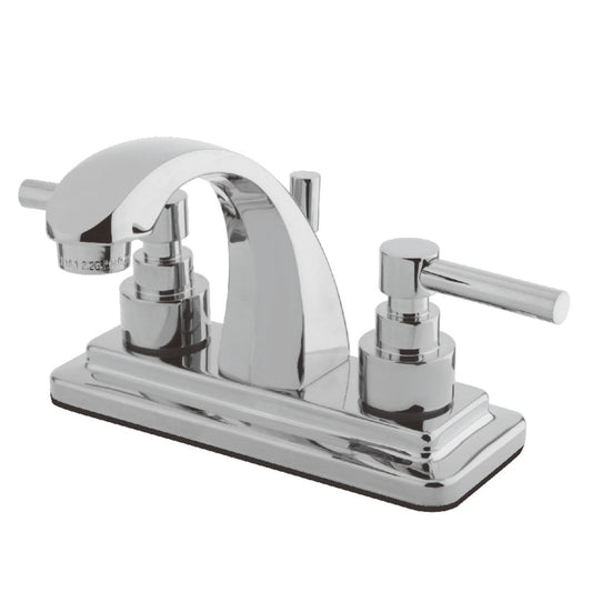 Elinvar 4 Inch Centerset Bathroom Faucet in Polished Chrome