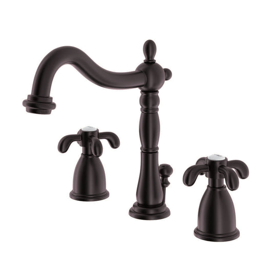 French Country Widespread Bathroom Faucet in Oil Rubbed Bronze