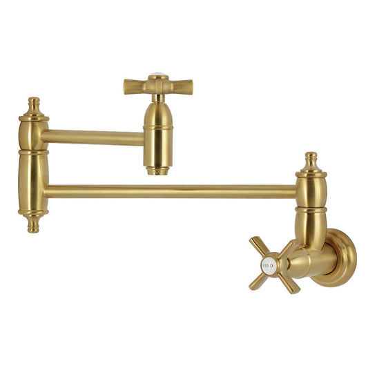 Millennium Pot Filler Faucet in Brushed Brass