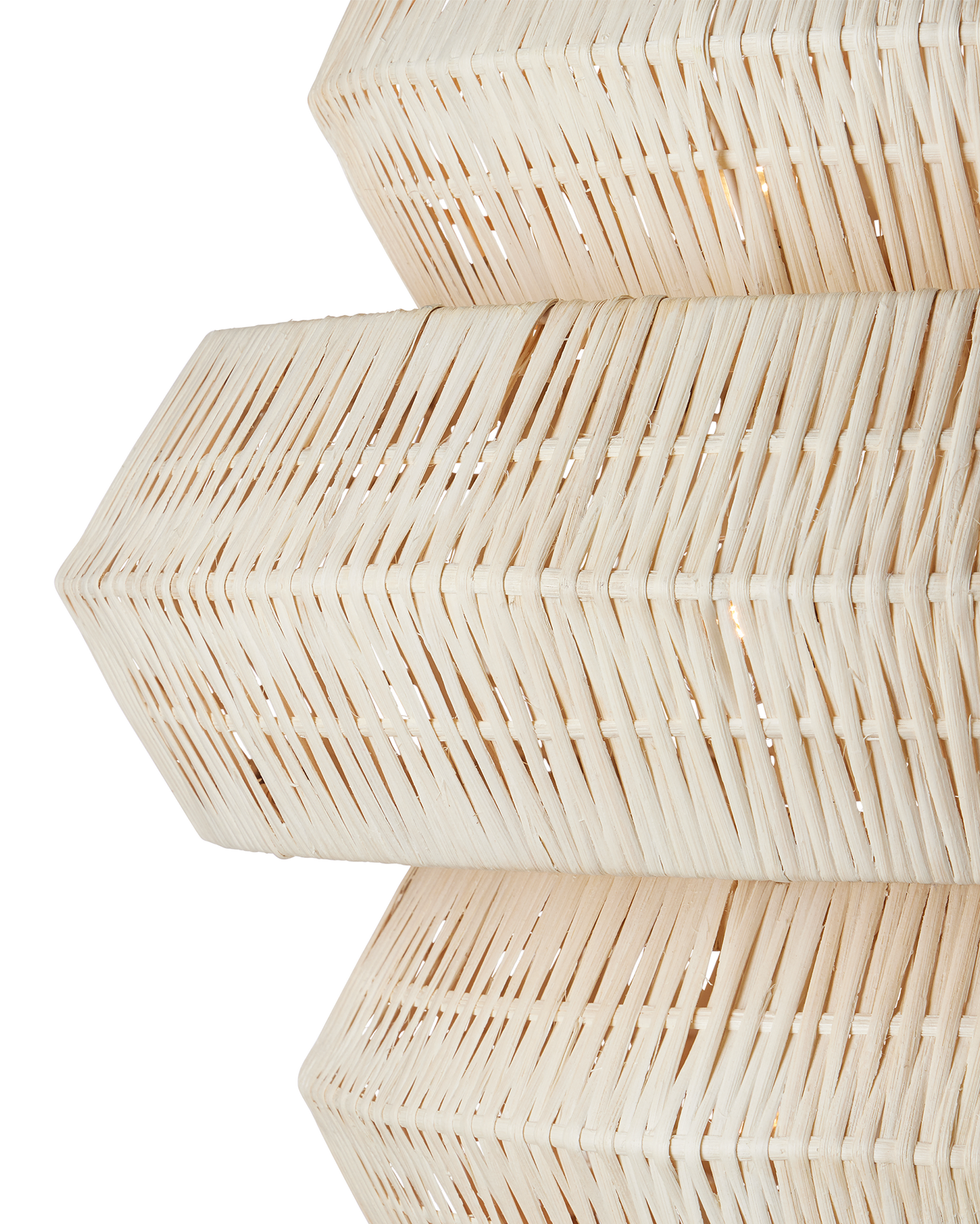 Antibes Medium White Chandelier