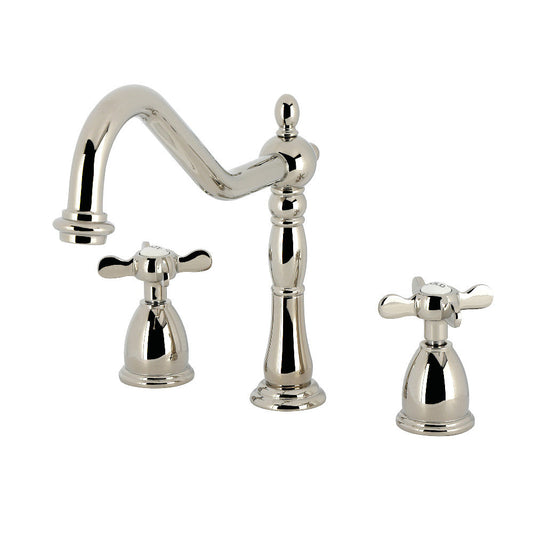 Essex Widespread Kitchen Faucet in Polished Nickel